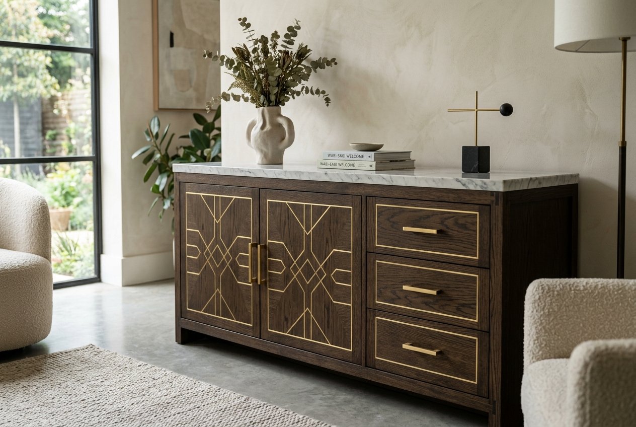 Atelier Wood-Inlay Lounge